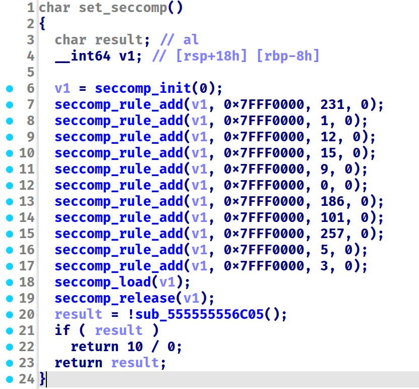 seccomp 与反调试